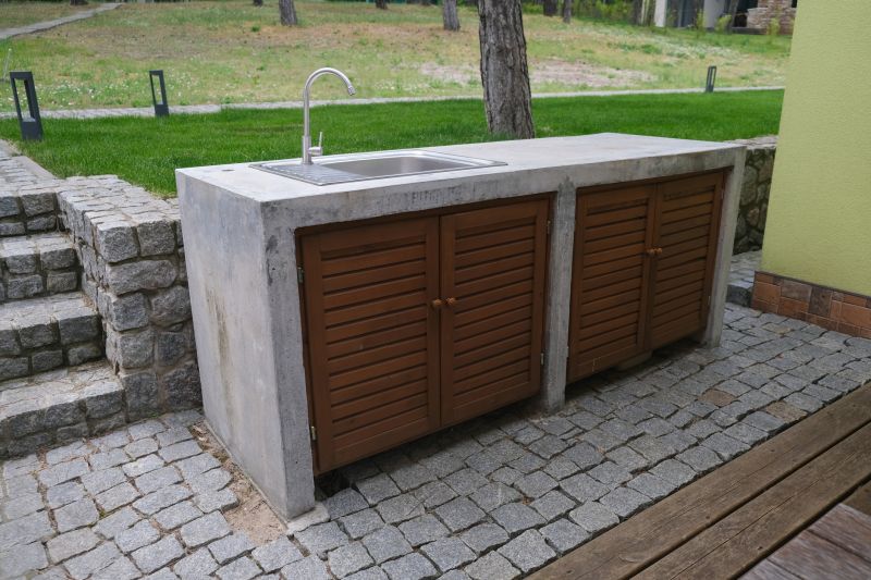 Outdoor Granite Counter Surface